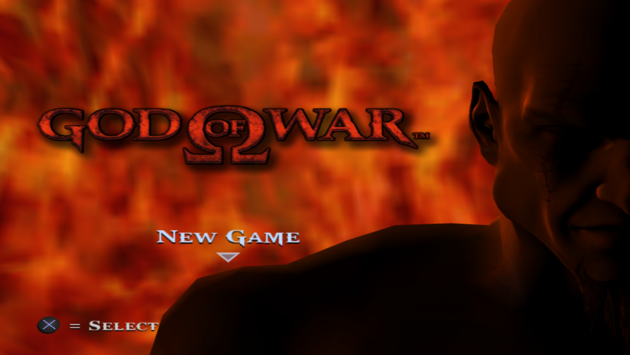 God of War Title Screen